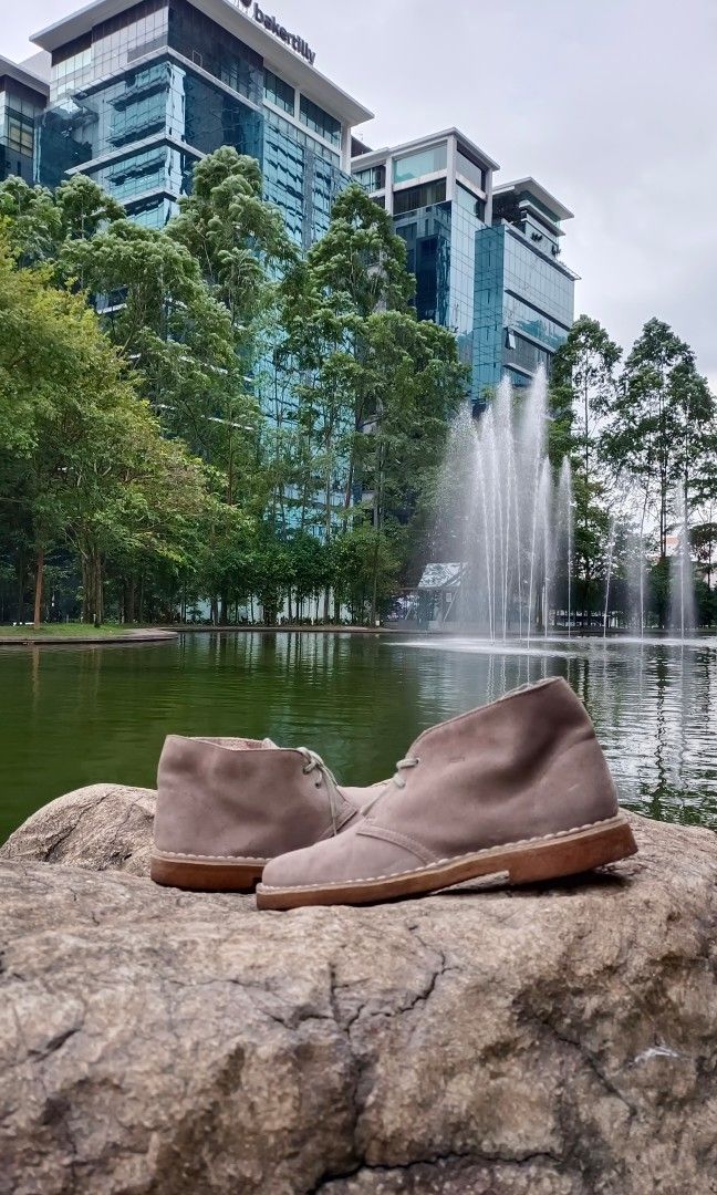 Clarks desert boots london sale