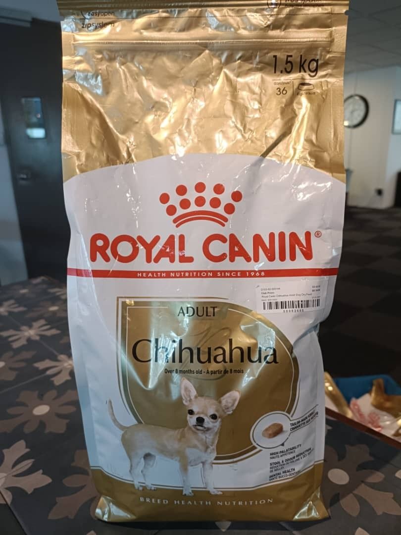 Chihuahua food royal sales canin