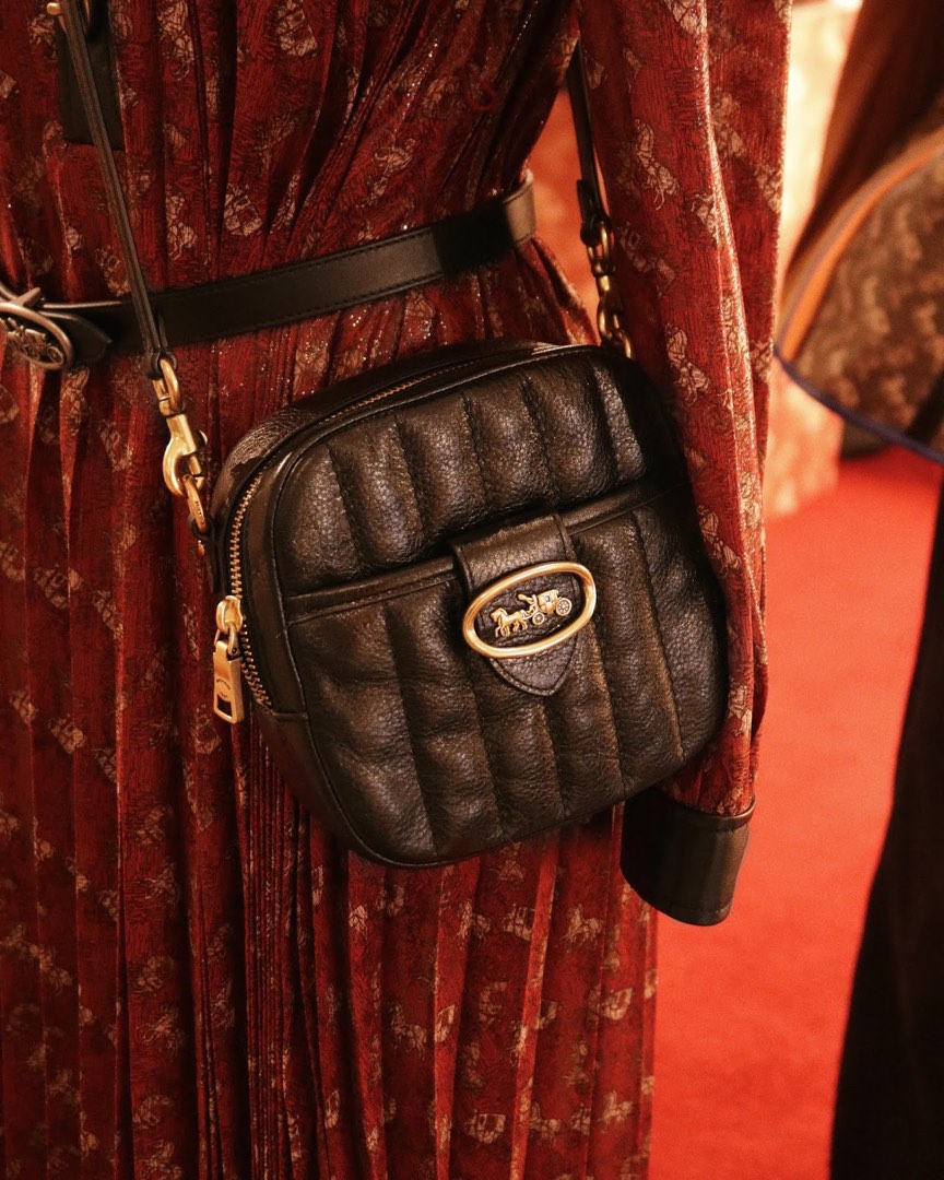 Coach kat camera bag with 2025 quilting
