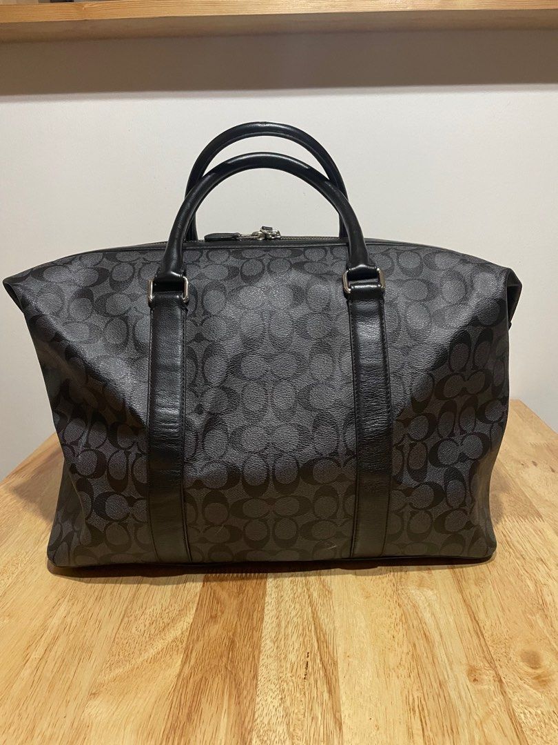 COACH Signature Explorer Men s Duffle Bag Luxury Bags Wallets