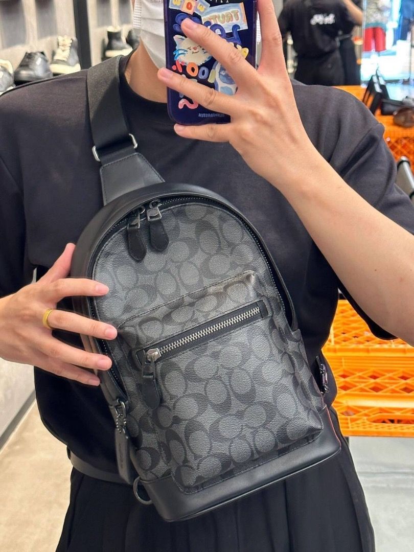 Coach West Pack Code.2853 Cross Body Chest Bag A must have for