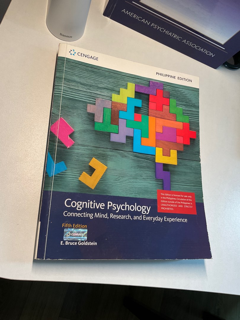Cognitive Psychology (Goldstein 5th ed), Hobbies & Toys, Books