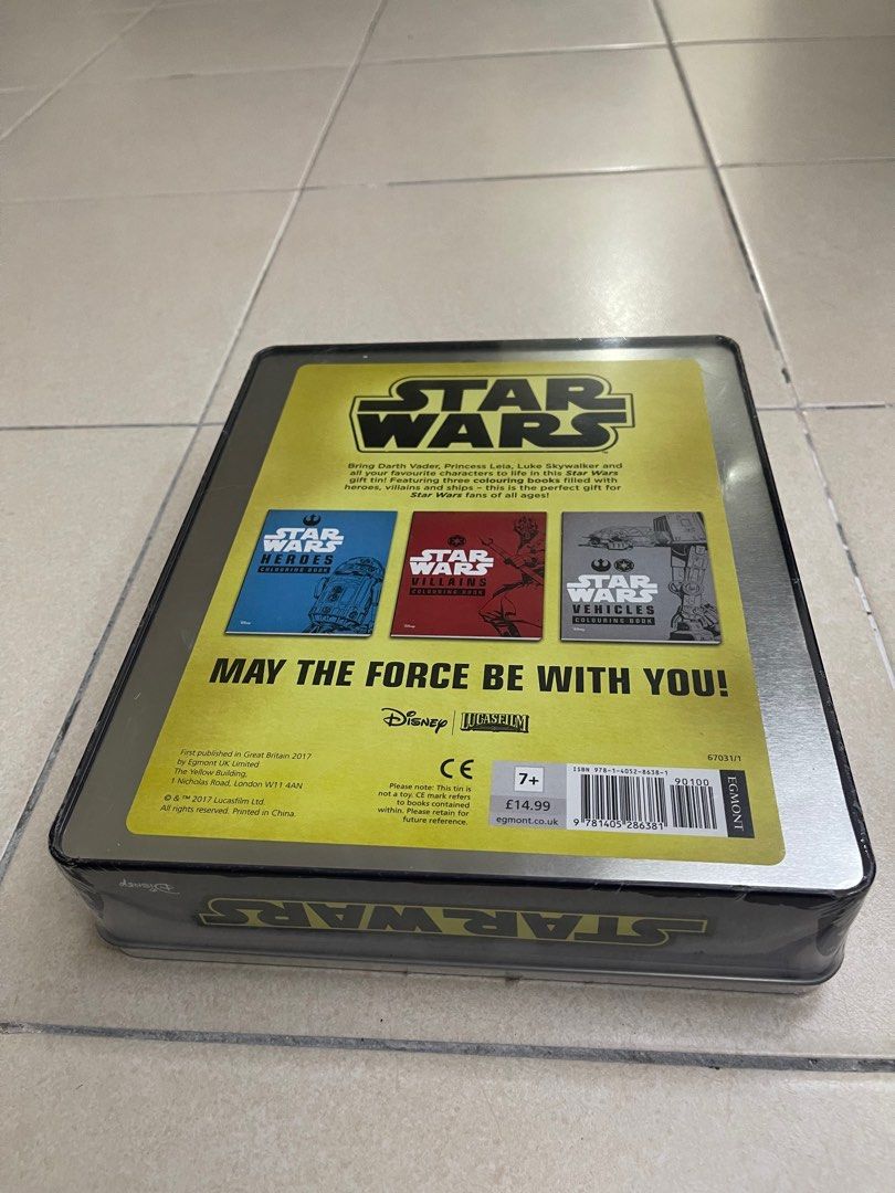 COLLECTORS STAR WARS COLOURING TIN, Hobbies & Toys, Collectibles ...