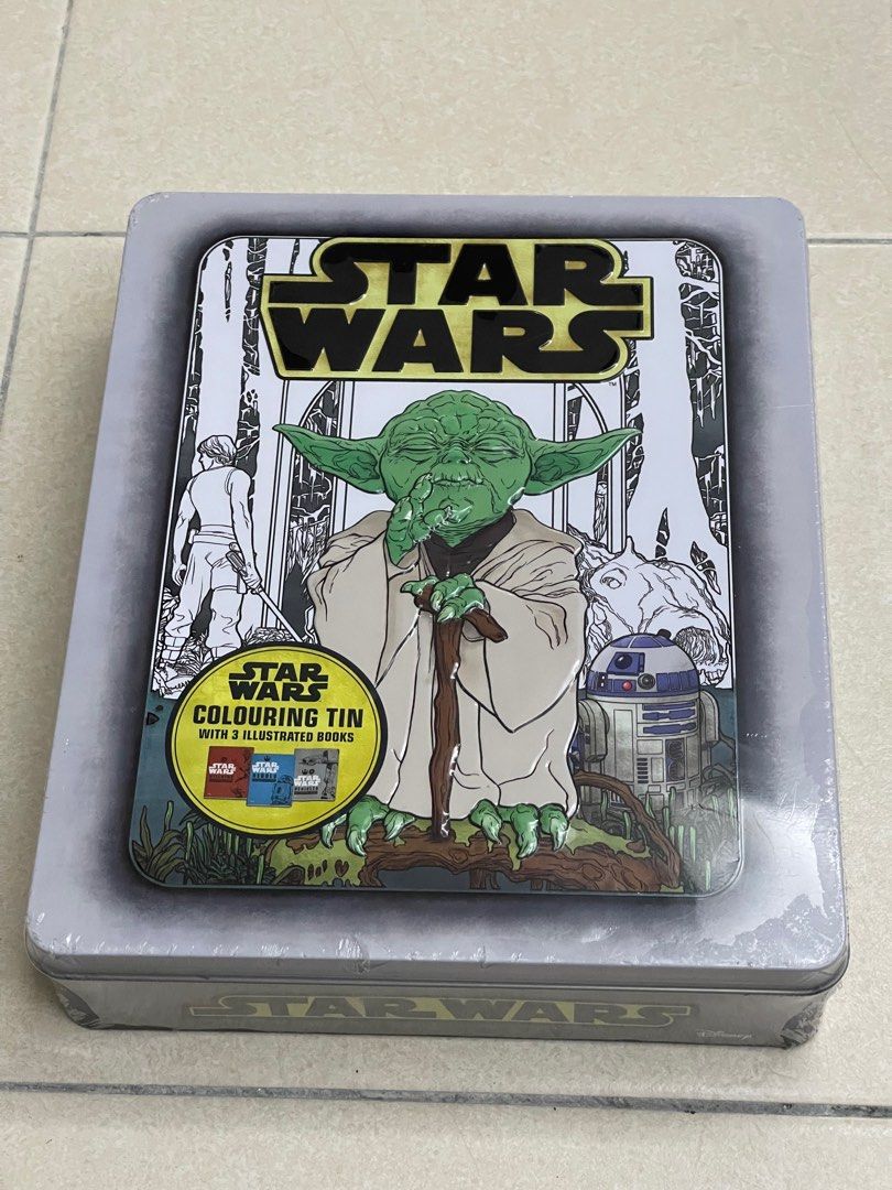 COLLECTORS STAR WARS COLOURING TIN, Hobbies & Toys, Collectibles ...