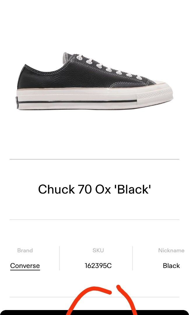 Converse chuck 70 OX