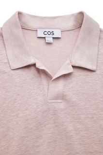 COS Pure Linen Polo Shirt