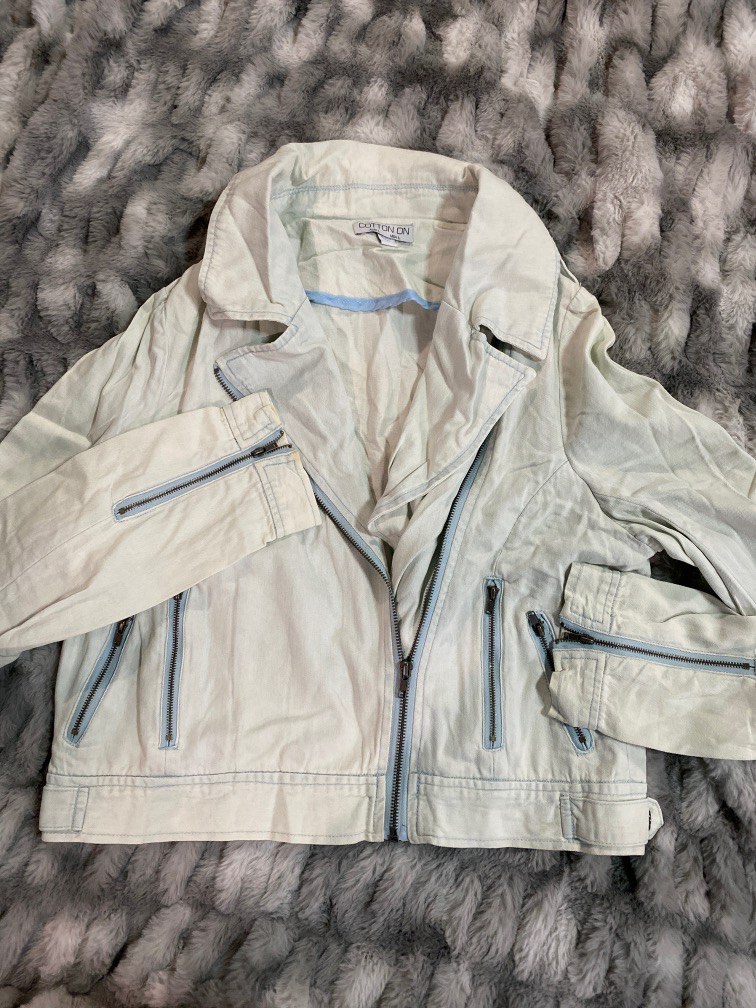 [COTTON ON] denim jacket, Women's Fashion, Coats, Jackets and Outerwear