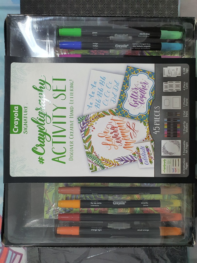 Crayola Signature, Crayoligraphy Hand Lettering Activity Set