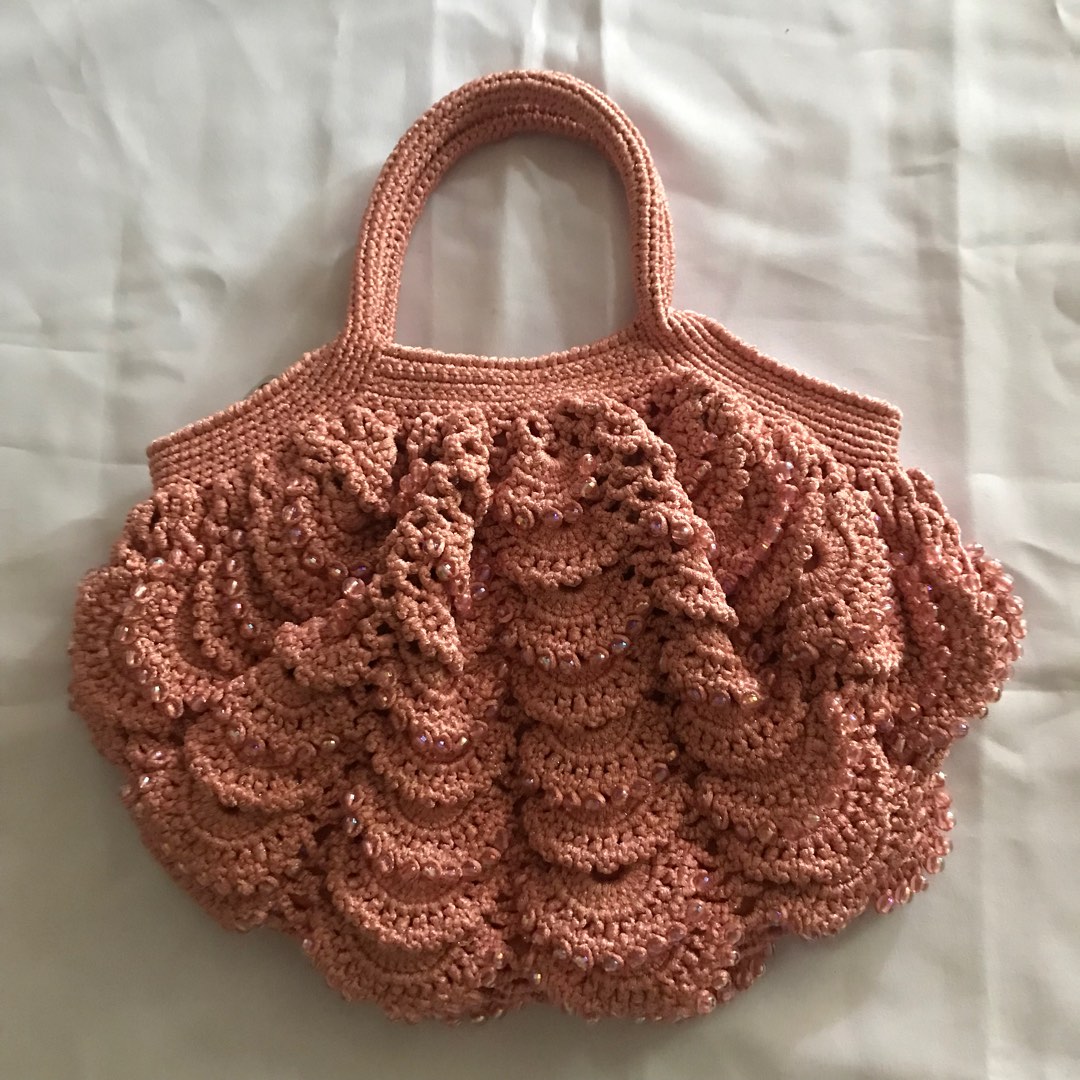 Crochet on sale hand purse