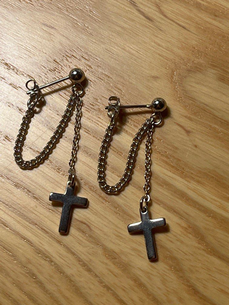 Dangling cross hotsell