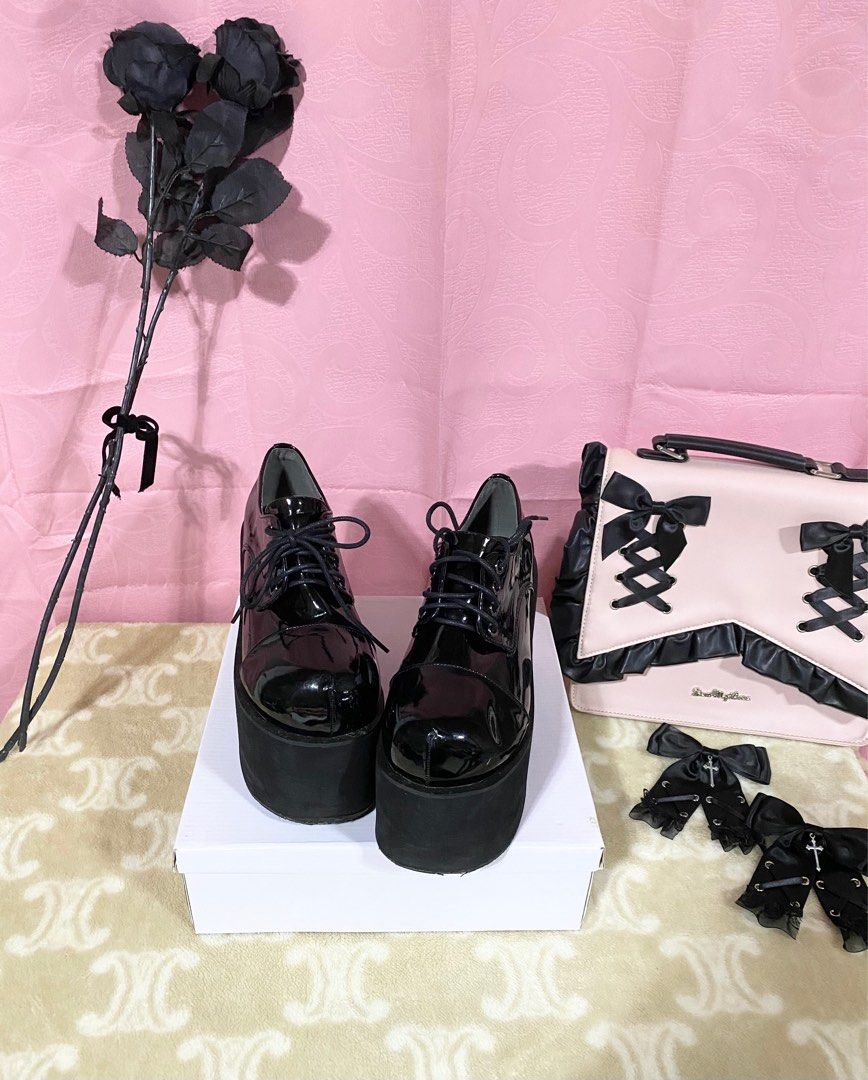 Homemade platform shoes store