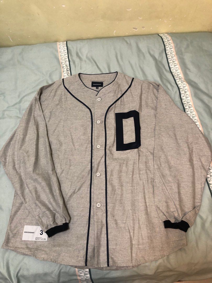 Descendant 22ss Bleek Baseball Shirt Size 3/L, 男裝, 上身及套裝