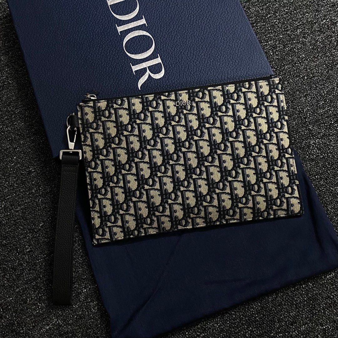 Dior oblique pouch 2025 bag
