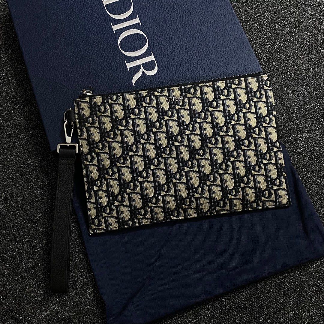 Dior Oblique Jacquard Crossbody Bag, Luxury, Bags & Wallets on Carousell