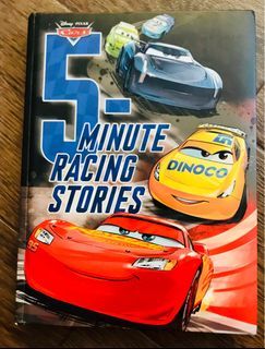 Disney Cars 5 Minute Racing Stories - hardcover