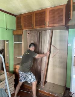 Disposal service/movers/wardrobe dismantle/kitchen cabinet dismantle