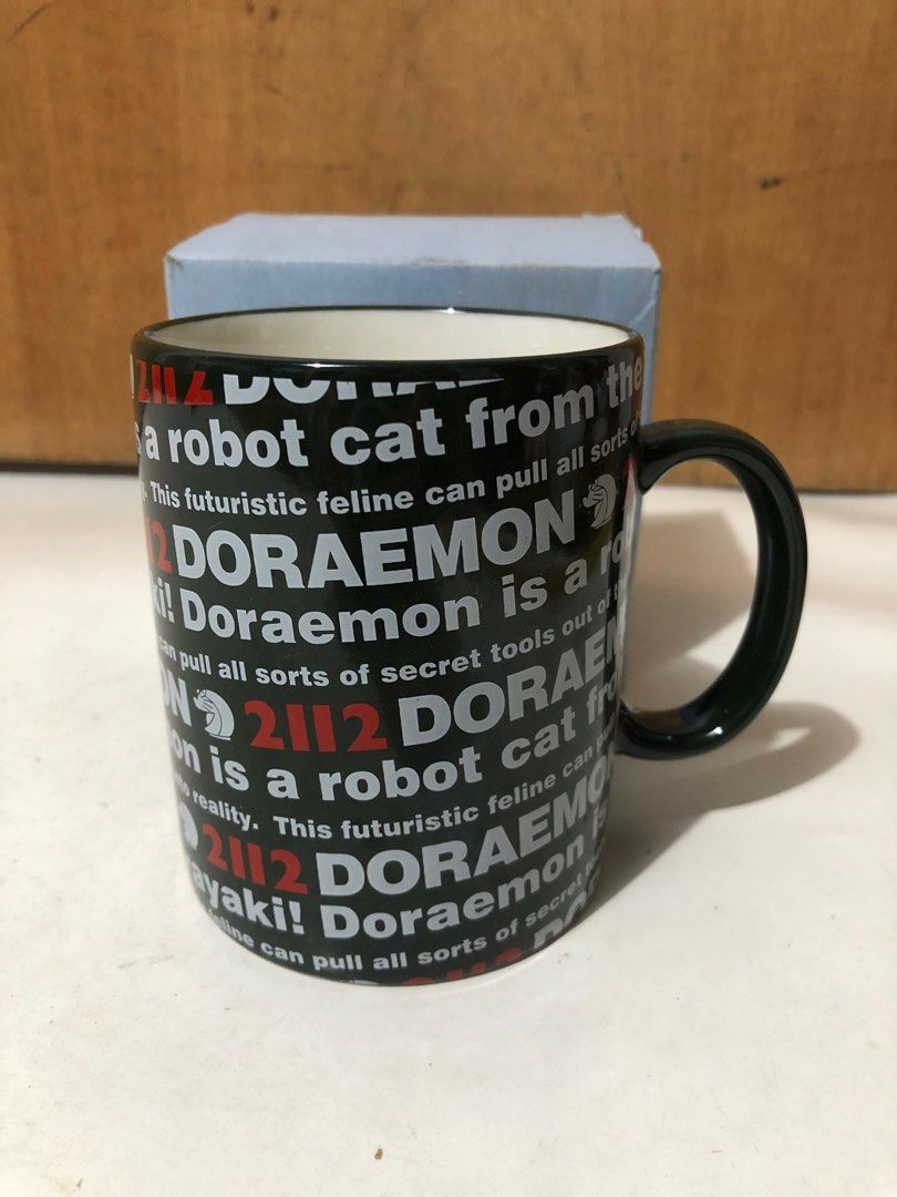 DORAEMON MUG WITH BOX-JAPAN/UK SURPLUS-P1 (Category: Coffee & Tea Tableware) located in Makati City. Submitted by zach.1919 (Listing ID 1256718753, Image 3). Description: ⚡️items are 2nd hand, pls manage ur expectations ⚡️ With normal signs of usage… colors may fade and with hairline scratches ⚡Colors as shown may vary from the actual colors of the items as the process of photography involves a lot of transitions and changes as these items have a