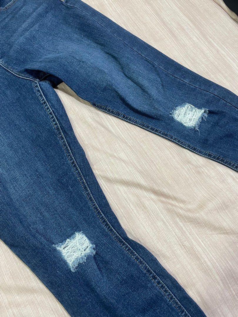Dorothy Perkins Darcy Knee Ripped Jeans Women s Fashion Bottoms