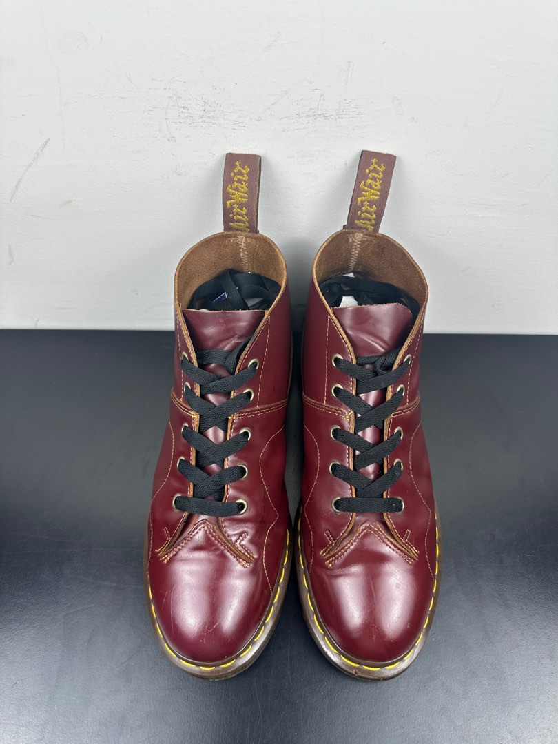 Dr martens outlet church boot oxblood