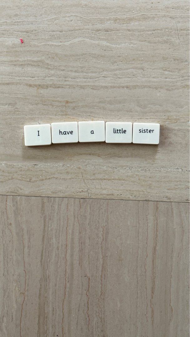 ELC Word Tiles 150 words, Babies & Kids, Infant Playtime on