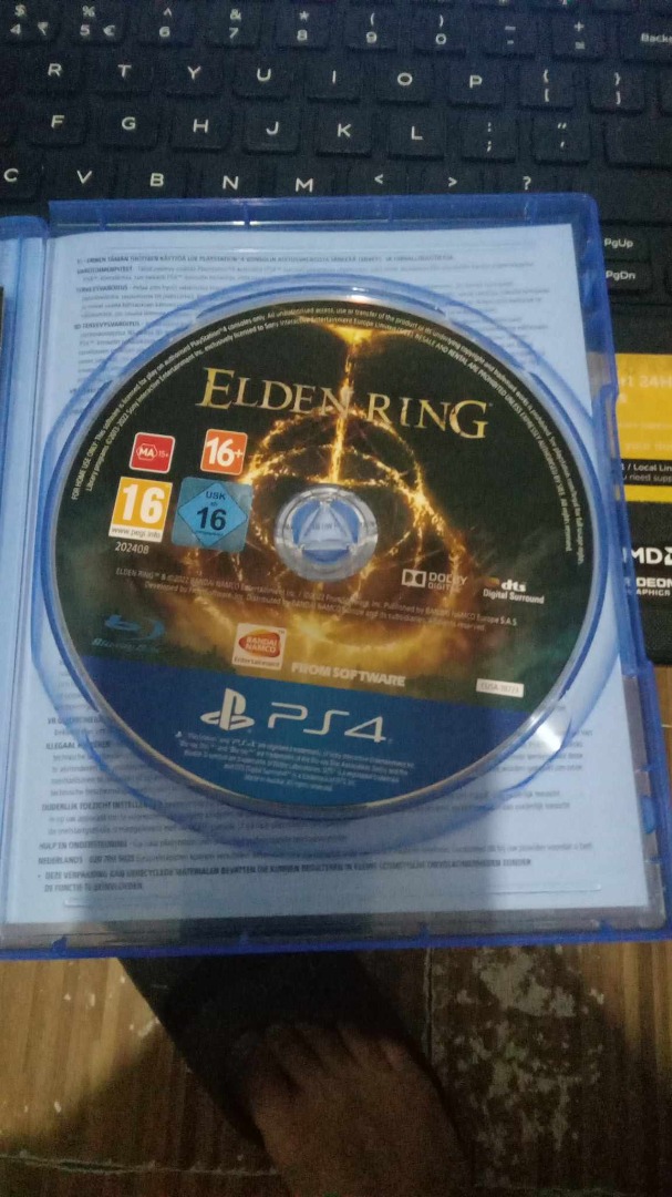 elden ring (unused codes), Video Gaming, Video Games, PlayStation on