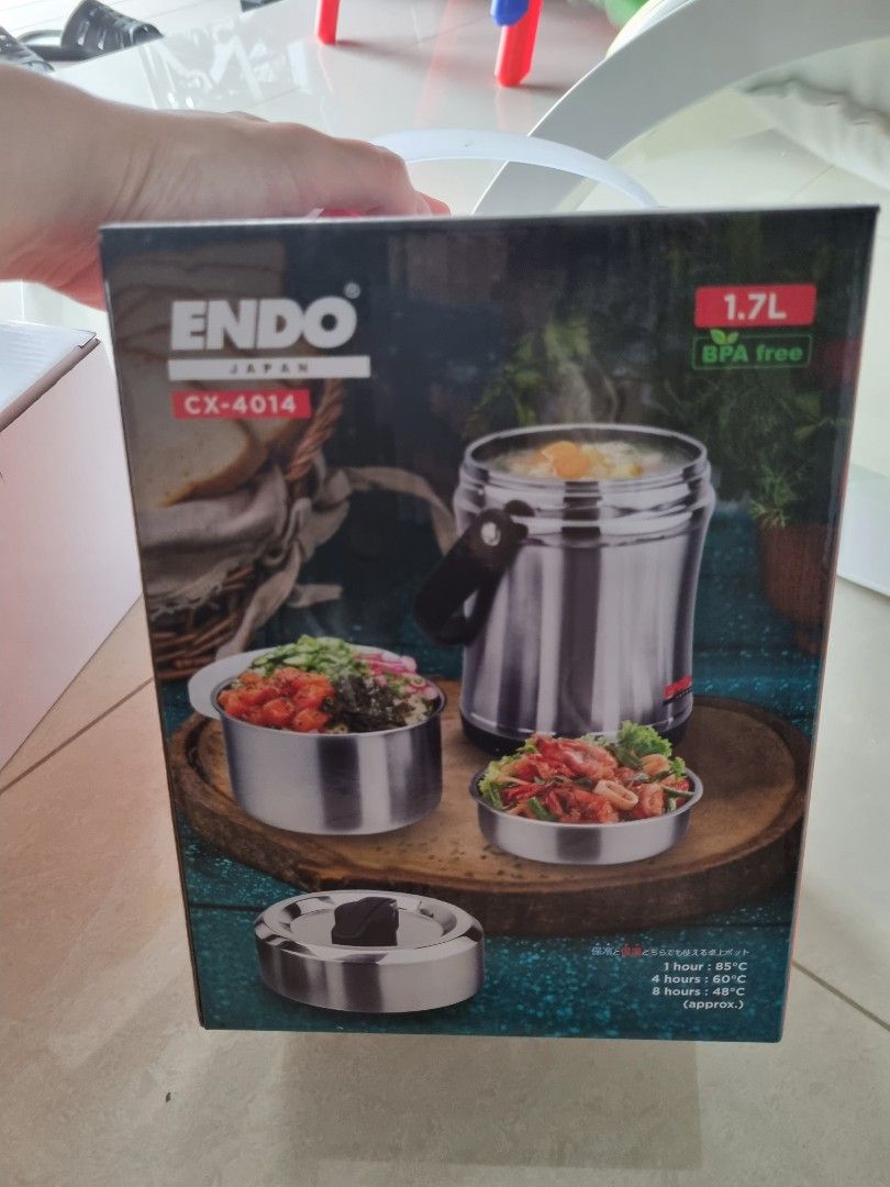Endo Japan cx4014 food jar, Furniture & Home Living, Kitchenware & Tableware, Other Kitchenware