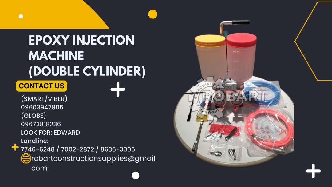 EPOXY INJECTION DOUBLE CYLINDER, Commercial & Industrial, Construction ...