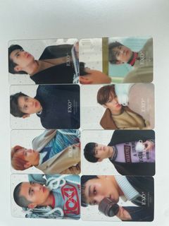 EXO photo cards