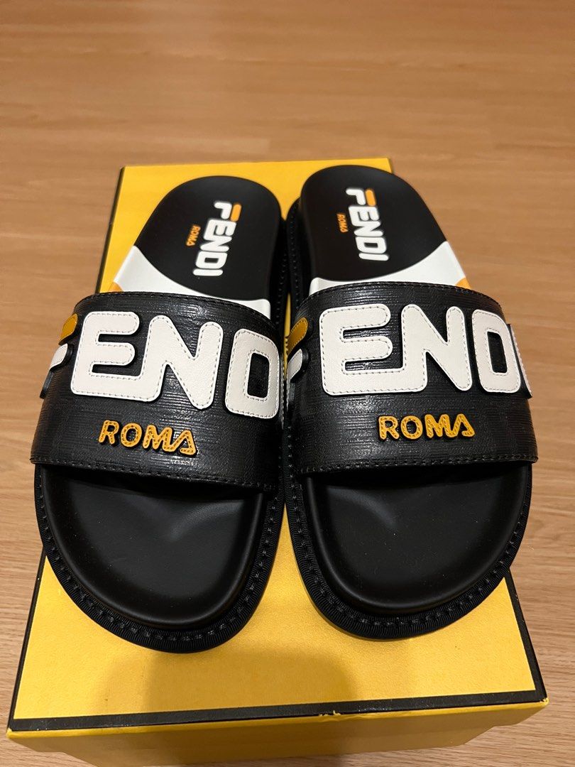 Fendi x Fila Sliders sandals