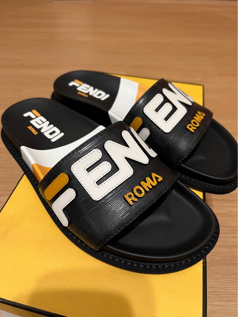 Fendi x Fila Sliders sandals