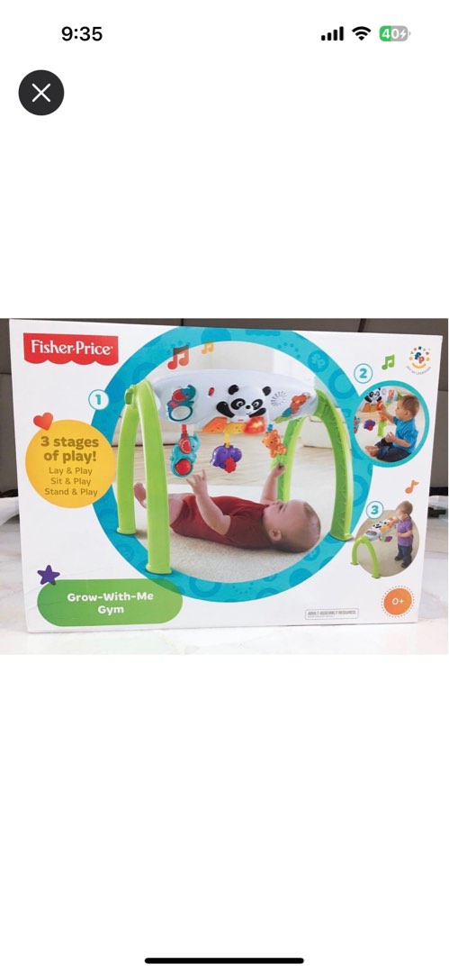 Fisher price grow with me gym deals