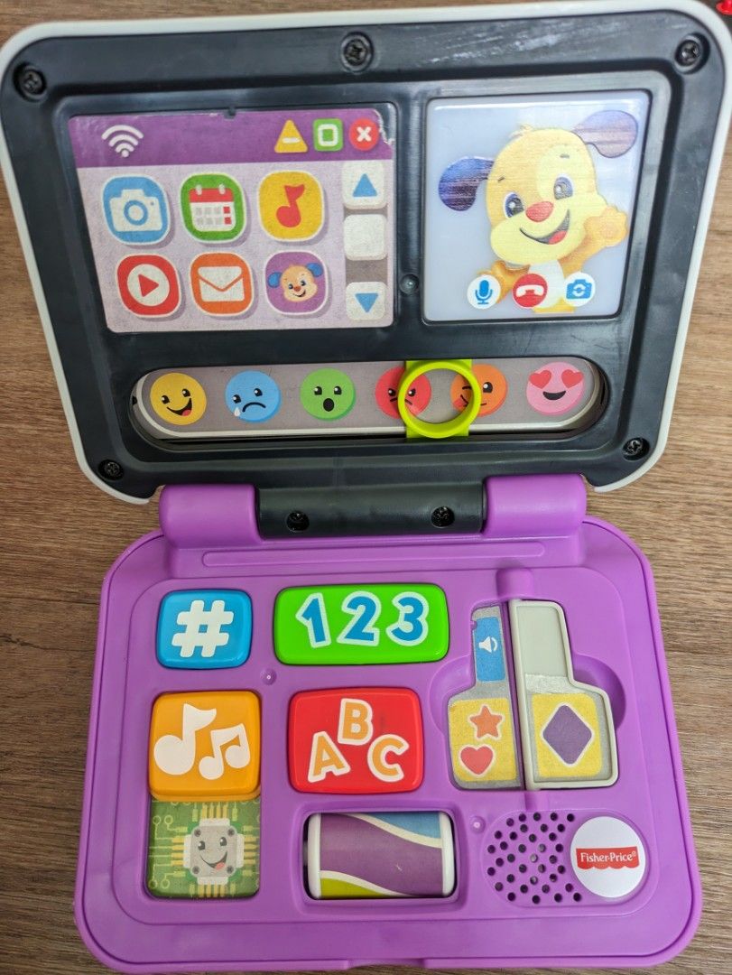 Fisher Price Laugh Learn Click Learn Laptop Babies Kids