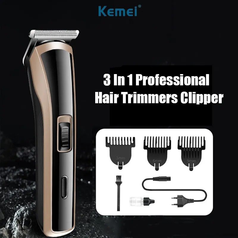 FL Kemei 3 In 1 Professional Men Hair Trimmers Clipper Haircut Barber Hair  Clipper Styling Machine Rechargeable Hair Shaving Machine KM-418, Beauty   Personal Care, Men's Grooming on Carousell