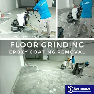Floor Grinding works - Epoxy Removal & Carpet Glue Removal | Floor coating removal | Floor solutions | Floor smoothening | Concrete Polishing | Floor reinstatement | Concrete floor solution | Floor refurbishment | Grinding Floor | Floor Levelling
