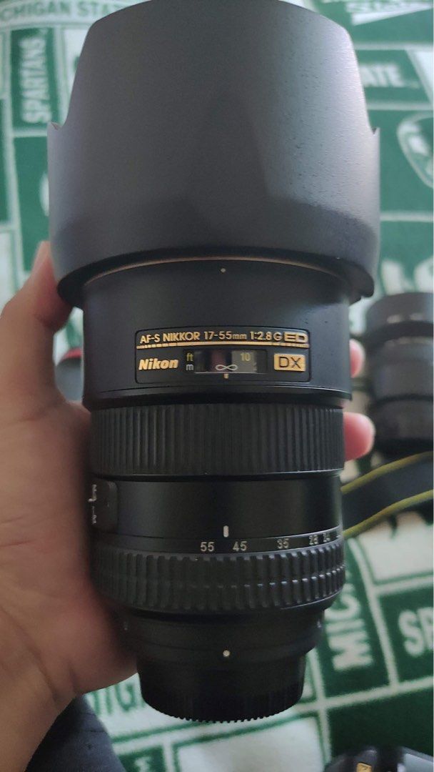 Nikon  魚眼 16mm F2.8D 17-55mm F2.8G ED　2本