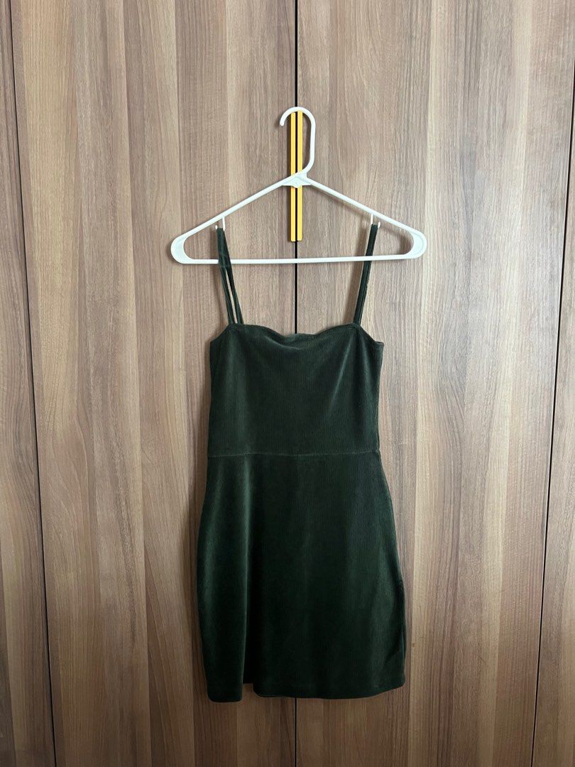 green velvet dress forever 21 Velvet Sweetheart Halter Mini Dress DARK RED / S main image 1