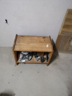 Free ikea bedside table named RUST