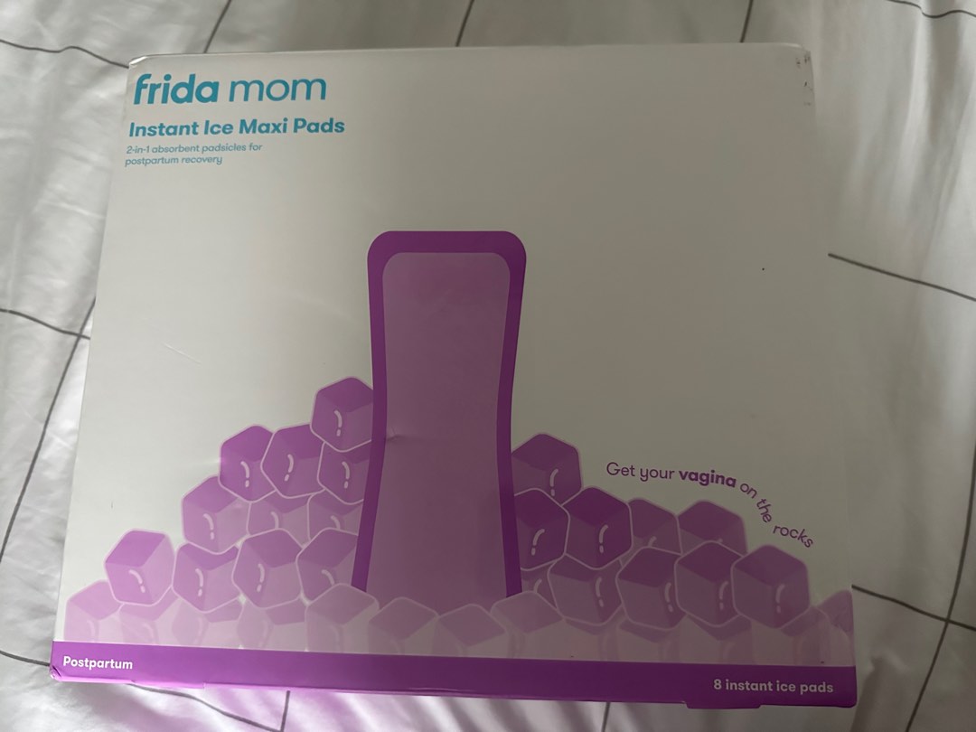 Frida Mom Instant Ice Maxi Pads Postpartum Recovery Therapy