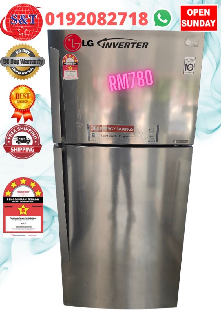 Lg 884 discount ltr refrigerator