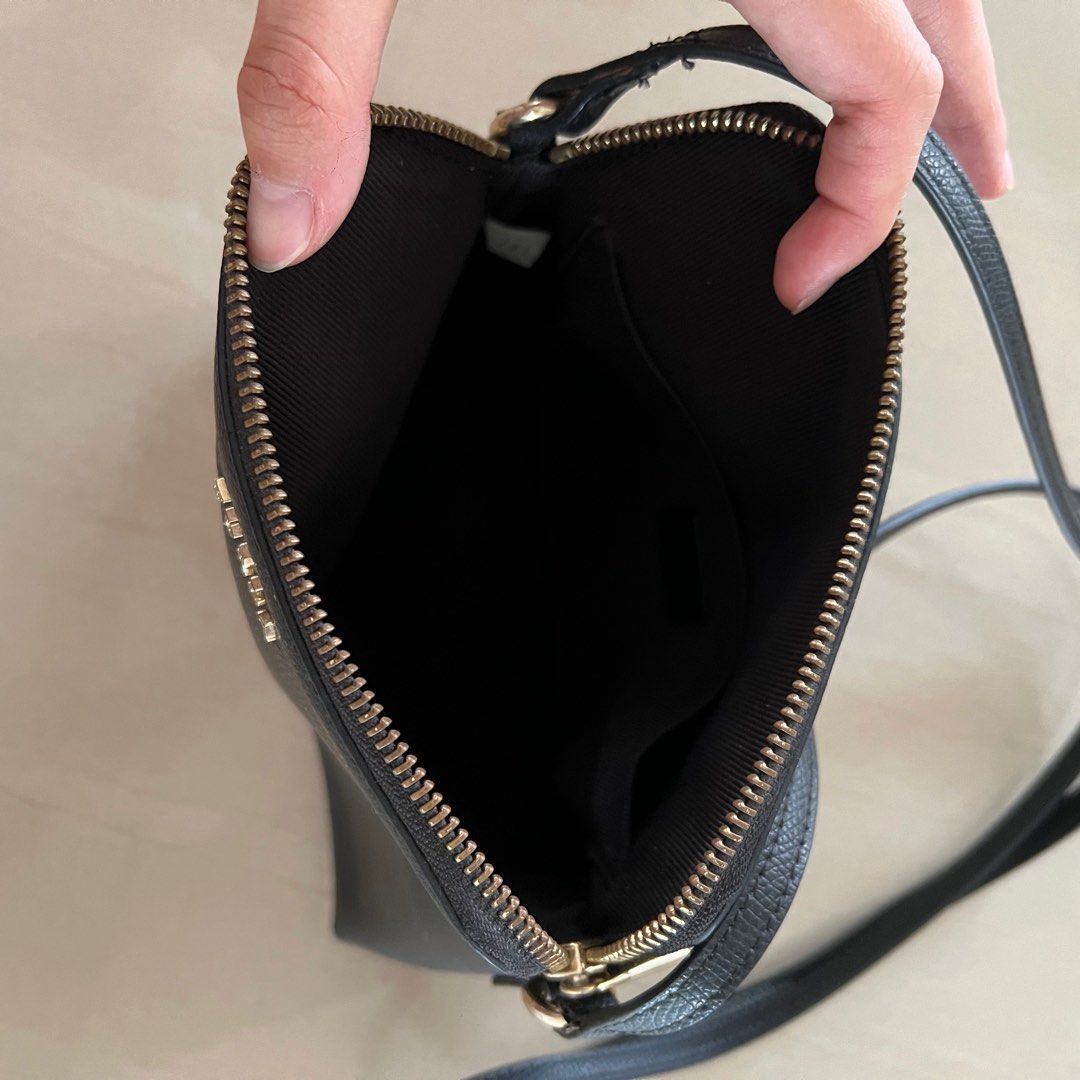 Furla black clearance sling bag