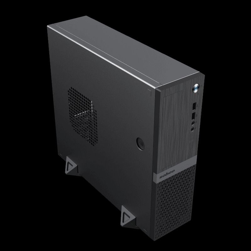 GAMEMAX S511 SLIM PC CASING CHASSIS | MATX MOBO 80+ BRONZE CERTIFIED ...