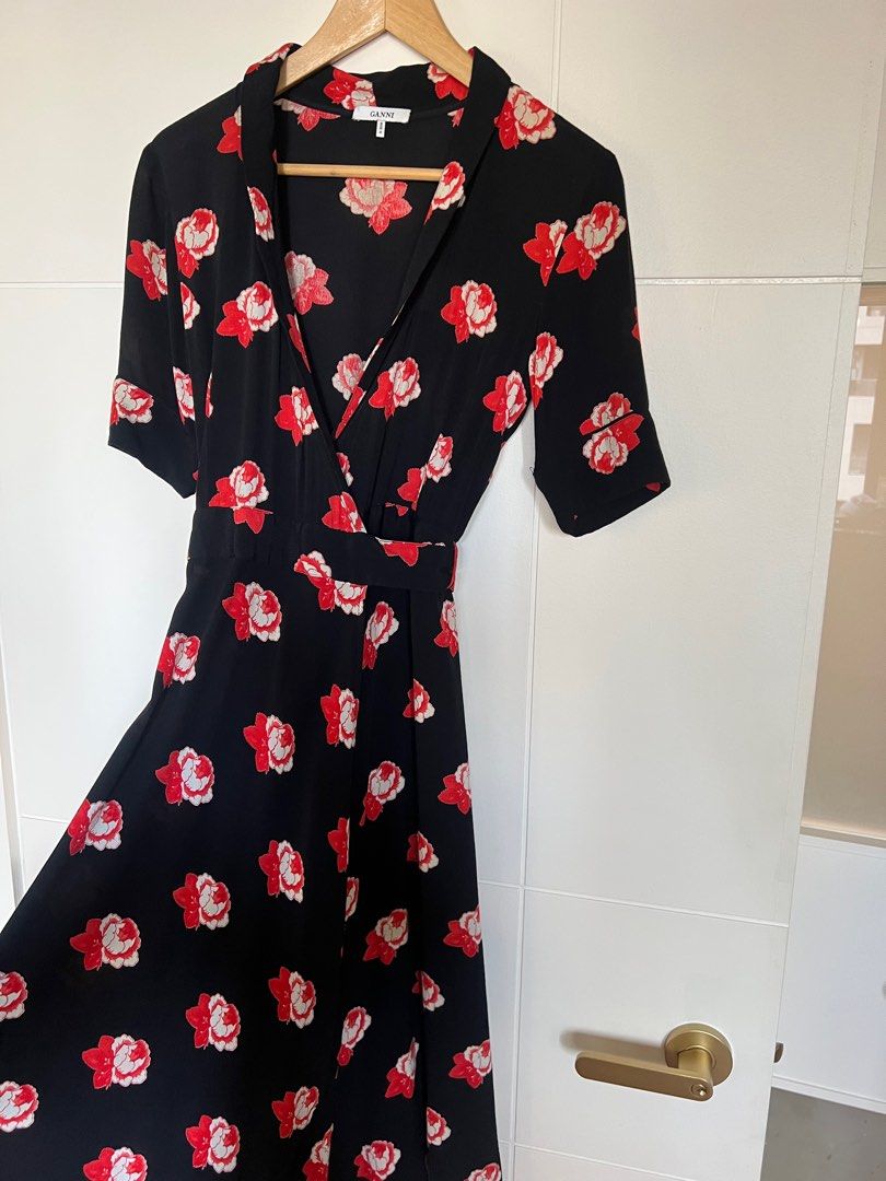 Ganni dresses top
