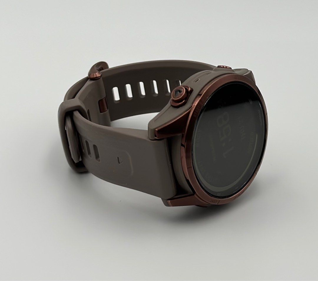 fenix 7S Sapphire - Dark Bronze Titanium with Shale Gray Band