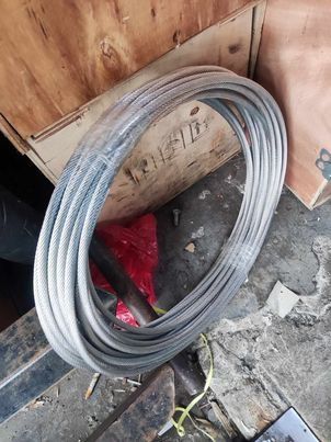 GI Wire Rope, Commercial & Industrial, Construction Tools & Equipment ...