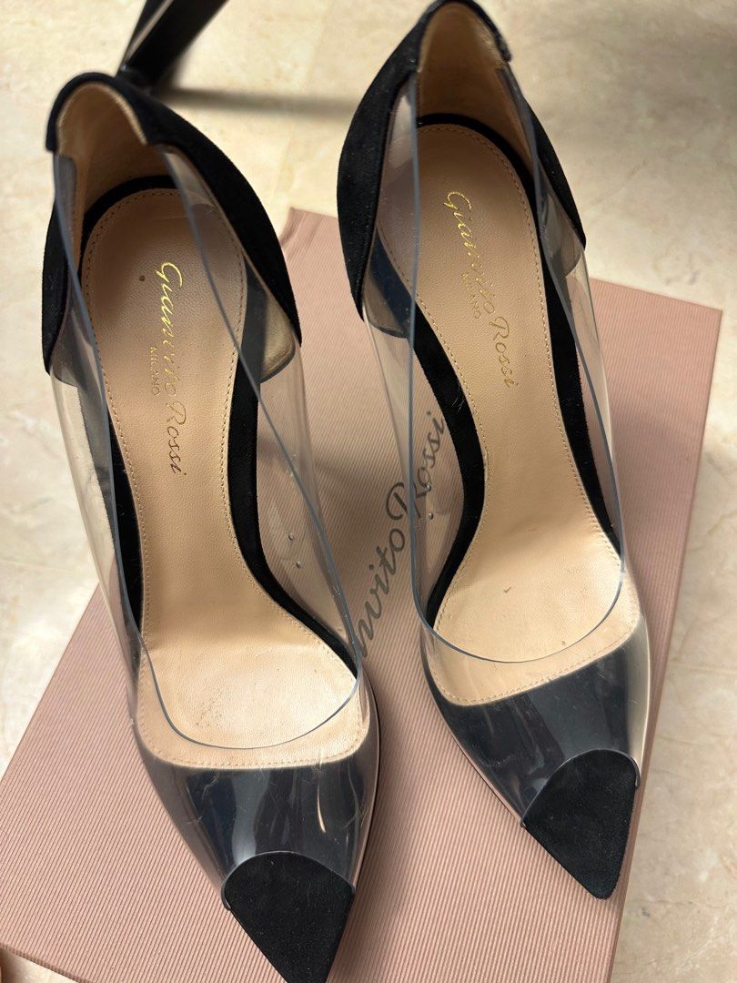 Gianvito rossi peep toe sales