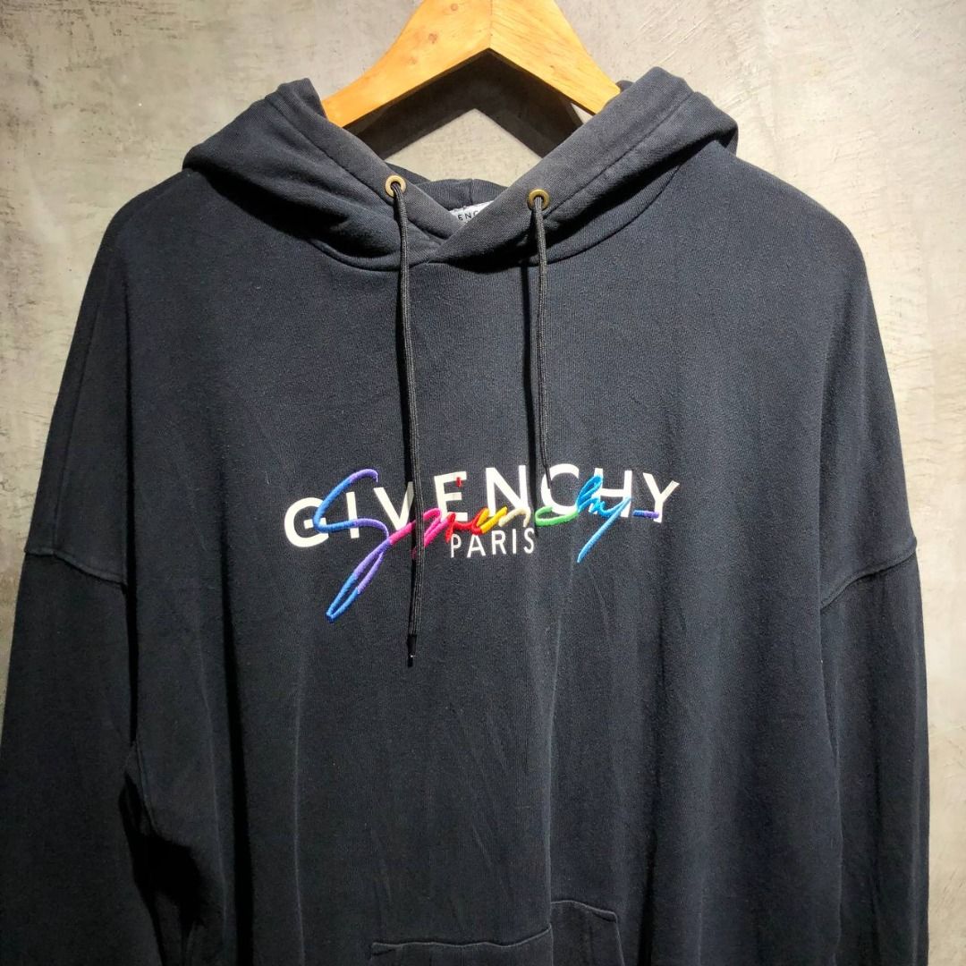 Givenchy rainbow hoodie hot sale