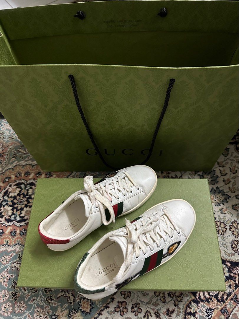 Gucci ace sneakers arrow deals