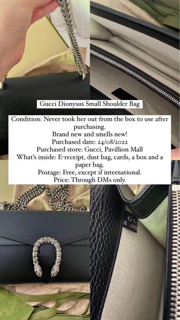 Gucci dionysus woc, Women's Fashion, Bags & Wallets, Cross-body Bags on  Carousell