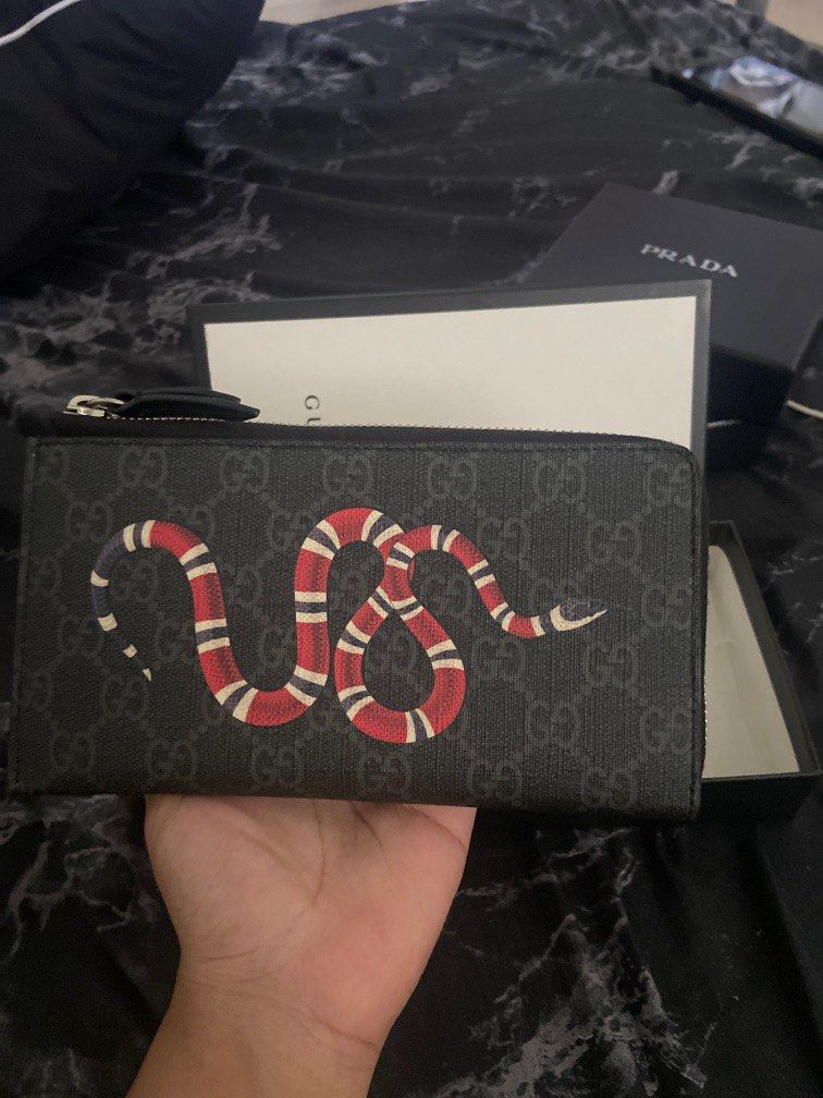 Gucci serpent wallet clearance