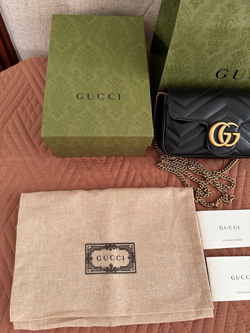 Gucci marmont super mini (Category: Luxury Bags & Wallets) located in Talisay. Submitted by myclosetxoxo. (Listing ID 1256715146, Image 3). Description: GG gucci mamornt super mini Super nice and cute in actual RFS: wanted to get the nude one.